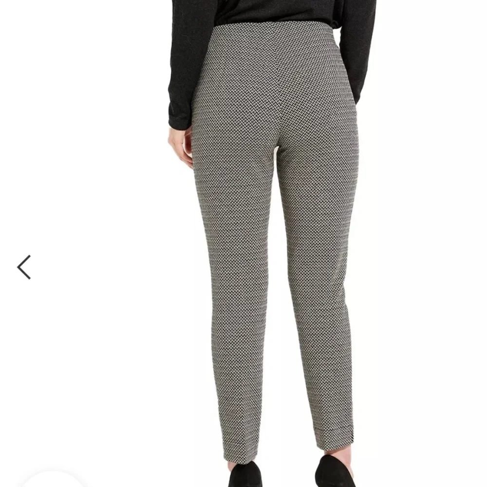 Joseph Ribkoff Slim Fit High-Rise Straight Leg Trousers 12 Office Stretchy NWT - Picture 2 of 14